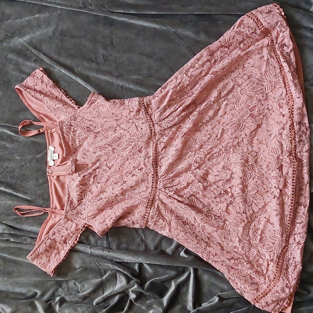 Pink dress